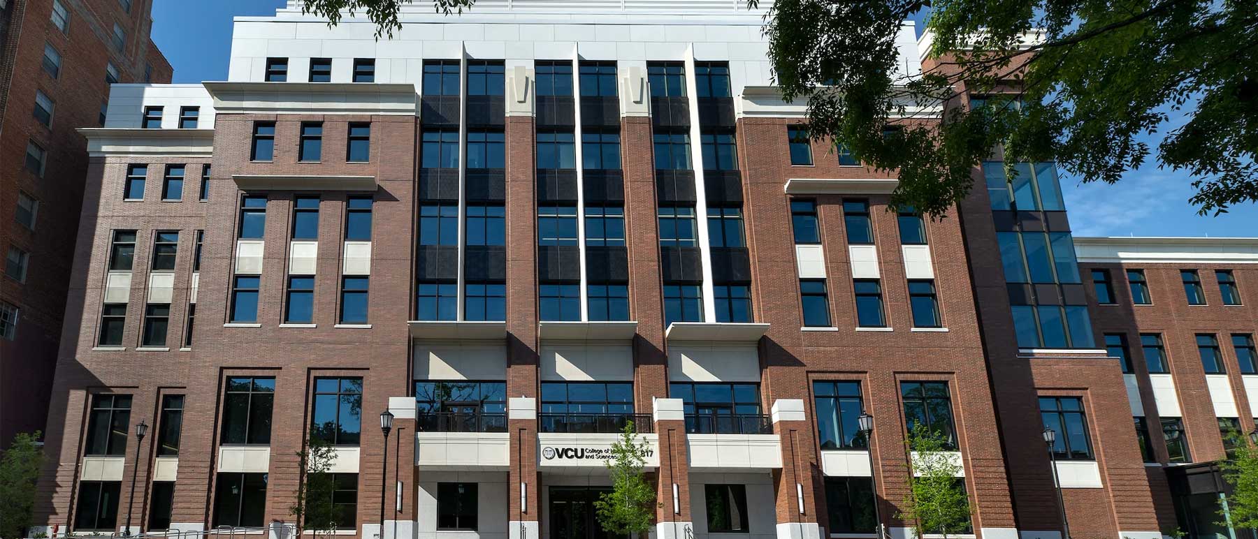 the college of humanities and sciences stem building on the v.c.u. campus